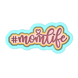 Mom Life Cookie Cutter | Stamp | Stencil Animals & Dinosaurs Cookie Cutter Lady