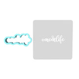 Mom Life Cookie Cutter | Stamp | Stencil Animals & Dinosaurs Cookie Cutter Lady MINI - 2 Inches (5cm) **BUNDLE** Cutter + Stencil