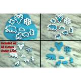 Moose Elk Cookie Cutter Outline #1 - Animals & Dinosaurs