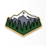 Mountain Range Cookie Cutter | Stamp | Stencil #1