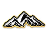 Mountain Range Cookie Cutter | Stamp | Stencil #2 Boys/ Army / Outdoorsman Cookie Cutter Lady