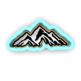 Mountain Range Cookie Cutter | Stamp | Stencil #2 Boys/ Army / Outdoorsman Cookie Cutter Lady