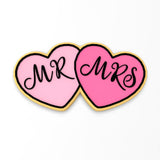 Mr. and Mrs. Cookie Cutter | Stamp | Stencil #1 Wedding / Baby / V Day Cookie Cutter Lady