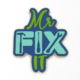 Mr Fix It Cookie Cutter | Stamp | Stencil #1