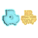 Mr. Steal Your Girl Cookie Cutter | Stamp | Stencil #1 Animals & Dinosaurs Cookie Cutter Lady