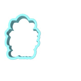 Nacho Average Dad Cookie Cutter | Stamp | Stencil #1 Cookie Cutter Lady MINI - 2 Inches (5cm) Cookie Cutter ONLY (Outline)