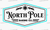 North Pole Cookie Cutter | Stamp | Stencil #1 Xmas / Winter / NYE Cookie Cutter Lady