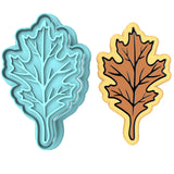 Oak Tree Leaf Cutter | Stamp | Stencil #2