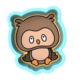 Owl Body Cookie Cutter | Stamp | Stencil #1