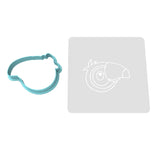 Parrot Bird Cookie Cutter | Stamp | Stencil #1