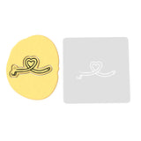 Penis Long Heart Cookie Cutter | Stamp | Stencil #1 Cookie Cutters Cookie Cutter Lady 2 Inch Small Cupcake Stamp Only Yes