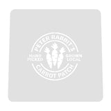 Peter Rabbits Carrot Patch Cookie Cutter | Stamp | Stencil Animals & Dinosaurs Cookie Cutter Lady MINI - 2 Inches (5cm) Stencil ONLY