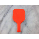 Pickle Ball Paddle Cookie Cutter Outline Sports Cookie Cutter Lady