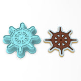 Pirate Ship Wheel Cookie Cutter | Stamp | Stencil #1