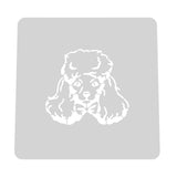 Poodle Cookie Cutter | Stamp | Stencil #1 Animals & Dinosaurs Cookie Cutter Lady MINI - 2 Inches (5cm) Stencil ONLY