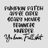 Pumpkin Patches Apple Cider Etc Cookie Cutter | Stamp | Stencil