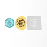 Pumpkin Spice Favorite Season Cookie Cutter | Stamp | Stencil #1 Halloween / Fall Cookie Cutter Lady 3 Inch Cupcake/Small Cookie Cutter + Stamp Yes