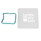 Pumpkin Spice Lover Cookie Cutter | Stamp | Stencil #1