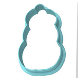 Pumpkins Stacked Cookie Cutter | Stamp | Stencil #1