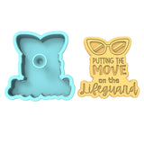 Putting the Move on the Lifeguard Cookie Cutter | Stamp | Stencil #1 4th of july Cookie Cutter Lady