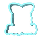 Putting the Move on the Lifeguard Cookie Cutter | Stamp | Stencil #1 4th of july Cookie Cutter Lady MINI - 2 Inches (5cm) Cookie Cutter ONLY (Outline)