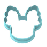 Reindeer Face Cookie Cutter | Stamp | Stencil #1
