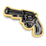 Revolver Cookie Cutter | Stamp | Stencil #1