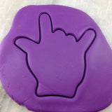 Rock On Cookie Cutter Outline Letters/ Numbers/ Shapes Cookie Cutter Lady