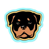 Rottweiler Cookie Cutter | Stamp | Stencil #1 Animals & Dinosaurs Cookie Cutter Lady