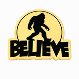 Sasquatch Believe Cookie Cutter | Stamp | Stencil #1