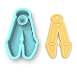 School Compass Cookie Cutter | Stamp | Stencil #1