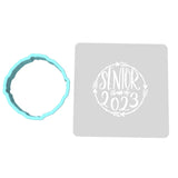 Senior Class of 2023 Cookie Cutter | Stamp | Stencil #A Wedding / Baby / V Day Cookie Cutter Lady