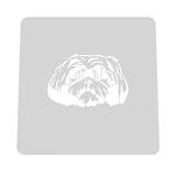 Shih Tzu Cookie Cutter | Stamp | Stencil #1 Animals & Dinosaurs Cookie Cutter Lady MINI - 2 Inches (5cm) Stencil ONLY