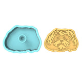Shih Tzu Cookie Cutter | Stamp | Stencil #1 Animals & Dinosaurs Cookie Cutter Lady