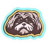 Shih Tzu Cookie Cutter | Stamp | Stencil #1 Animals & Dinosaurs Cookie Cutter Lady