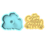 Southern Mama Cookie Cutter | Stamp | Stencil Cookie Cutters Cookie Cutter Lady