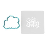Southern Mama Cookie Cutter | Stamp | Stencil Cookie Cutters Cookie Cutter Lady 2 Inch Small Cupcake Cutter Only Yes