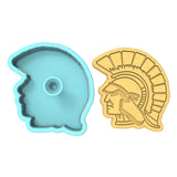 Spartan Trojan Warrior Cookie Cutter | Stamp | Stencil #1 Animals & Dinosaurs Cookie Cutter Lady