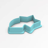 Star Shooting Cookie Cutter Outline #2 CBD Dogs & Cats Cookie Cutter Lady