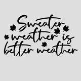 Sweater Weather Cookie Cutter | Stamp | Stencil #1