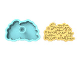 Sweater Weather Cookie Cutter | Stamp | Stencil #1