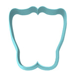 Swim Flipper Pair Cookie Cutter | Stamp | Stencil #1