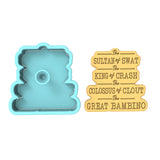 The Great Bambino Cookie Cutter | Stamp | Stencil #1 4th of july Cookie Cutter Lady