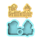 The Grill Father Cookie Cutter | Stamp | Stencil #1 Cookie Cutter Lady
