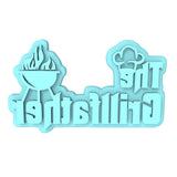 The Grill Father Cookie Cutter | Stamp | Stencil #1 Cookie Cutter Lady MINI - 2 Inches (5cm) Stamp ONLY