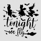 Tonight We Fly Cookie Cutter | Stamp | Stencil #1