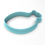 Turkey Football Cookie Cutter | Stamp | Stencil #1