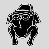 Turkey Head Cookie Cutter | Stamp | Stencil Halloween / Fall Cookie Cutter Lady 2 Inch Small Cupcake Stencil Only No