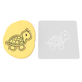 Turtle Cookie Cutter | Stamp | Stencil #1