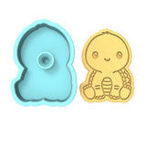 Turtle Cookie Cutter | Stamp | Stencil #3 Animals & Dinosaurs Cookie Cutter Lady